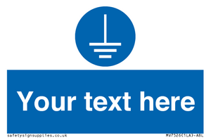 Custom Connect to Earth Sign